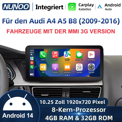 Android14 autoradio - 10.25",